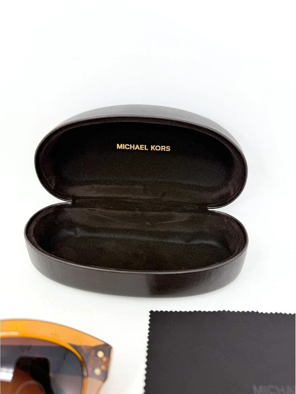 Michael Kors Faith Womens Sunglasses (M3650S) Brown Plastic + Clamshell Case